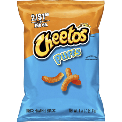 CHEETOS Regular Cheese Flavored Snacks