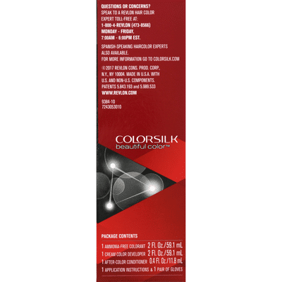 Colorsilk Permanent Color, Black 10