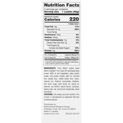 Power Crunch Protein Energy Bar, French Vanilla Creme