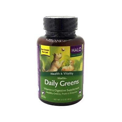 Halo Daily Greens Vitamins For Dogs & Cats