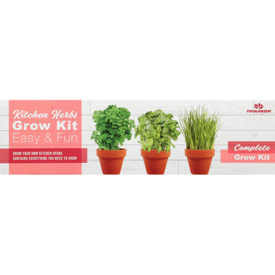 TotalGreen Grow Kit, Kitchen Herbs