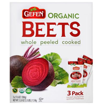 Organic Gefen Whole Red Beets