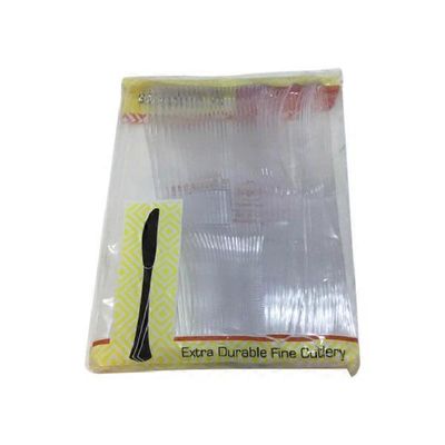 Hanna K. Signature Clear Heavyweight Plastic Knives