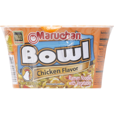 Maruchan Ramen Noodles, with Vegetables, Chicken Flavor
