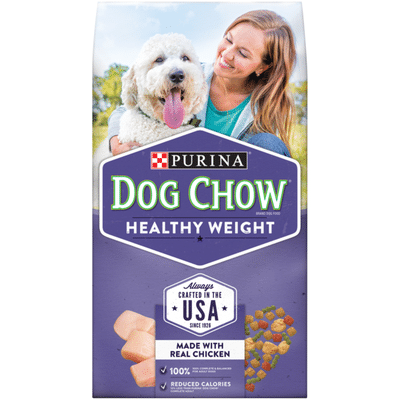 weight management dog food purina