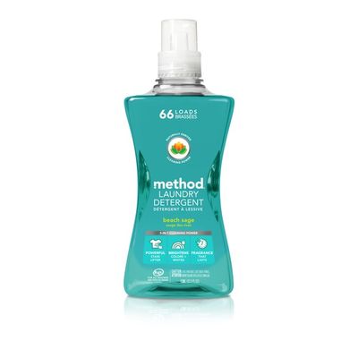 Method Laundry Detergent, Beach Sage, 66 Loads
