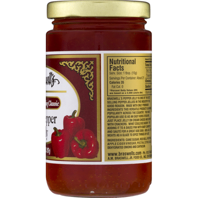 Braswell's Jelly, Red Pepper