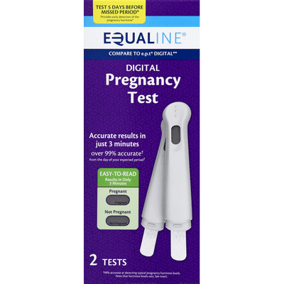 Equaline Pregnancy Test, Digital