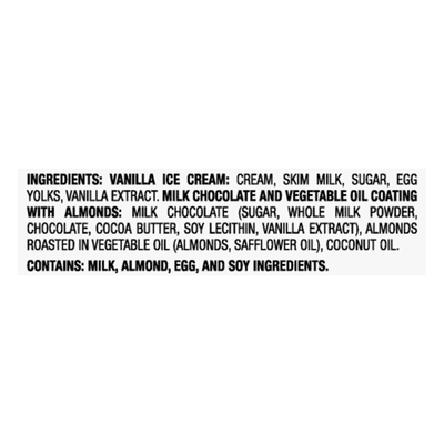 Haagen-Dazs Vanilla Milk Chocolate Almond Ice Cream Bars