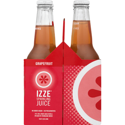 Izze Sparkling Juice, Grapefruit