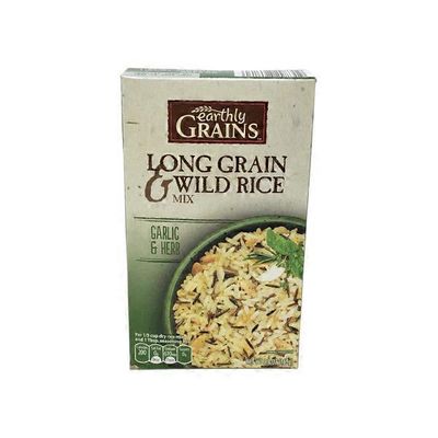 Earthly Grains Garlic & Herb Long Grain & Wild Rice Mix