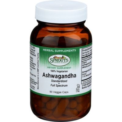 Sprouts Ashwagandha Powder Capsules
