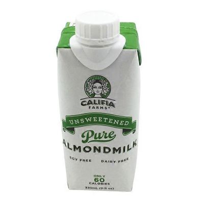 unsweetened califia almondmilk farms pure milk almond