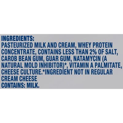 Philadelphia Plain Reduced Fat Cream Cheese Spread