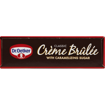 Dr. Oetker Instant Dessert Mix, Classic Creme Brulee