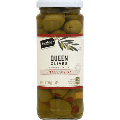Signature Kitchens Olives, Queen, Stuffed with Pimientos