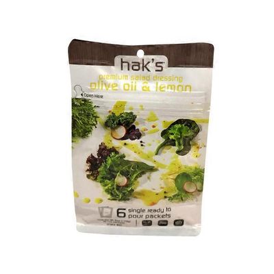 Hak's Premium Salad Dressing Olive Oil & Lemon