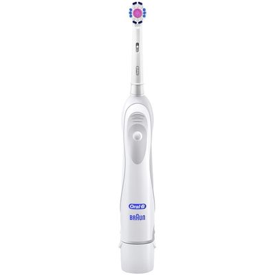 Oral-B 3D White Brilliance Whitening Battery Toothbrush, White