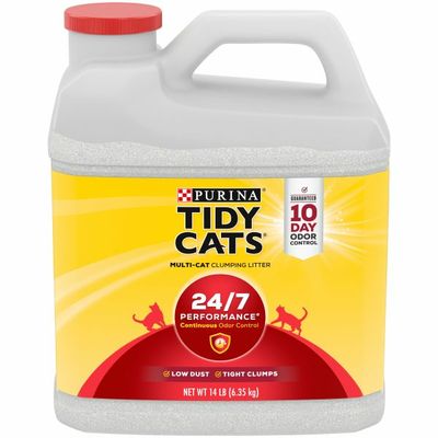 Purina Tidy Cats Clumping Cat Litter, 24/7 Performance Multi Cat Litter