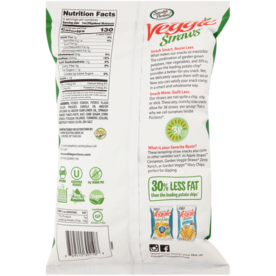 Sensible Portions Sea Salt Vegetable & Potato Snack