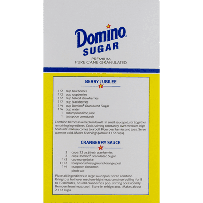 Domino Premium Sugar Cane Granulated Sugar