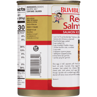Bumble Bee Wild Red Salmon
