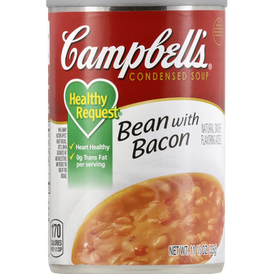 Campbell's Condensed Soup, Bean with Bacon (11.05 oz) - Instacart