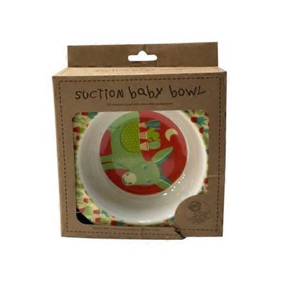 Sugarbooger Baby Otter Suction-Anchored Divided Baby Bowl