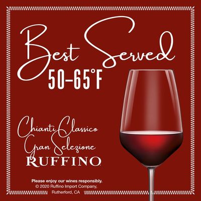 Ruffino Riserva Ducale Oro Gran Selezione Chianti Classico DOCG Sangiovese Italian Red Wine