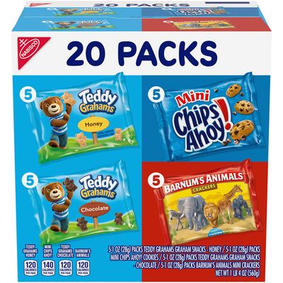RITZ Variety Pack Fun Shapes! Cookies & Crackers, 5 Varieties