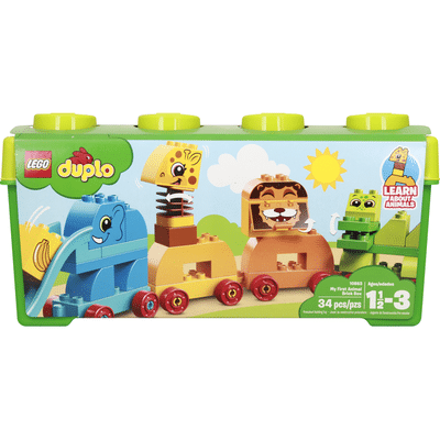 my first animal brick box