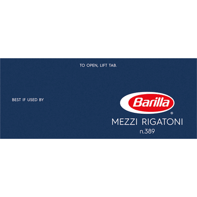 Barilla® Classic Blue Box Pasta Mezzi Rigatoni