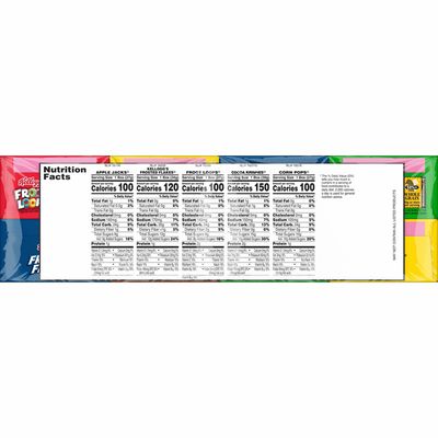 Kellogg's Fun Pak Breakfast Cereal, Variety Pack