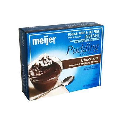 Meijer Sugar Free Instant Chocolate Pudding & Pie Filling Mix