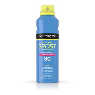 Neutrogena® Cooldry Sport Spray Broad Spectrum SPF 30