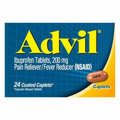 Advil Coated Caplets Ibuprofen 200mg, Coated Caplets Ibuprofen 200mg