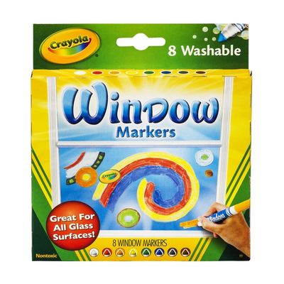 Crayola Markers Window Washable 8 Each Instacart