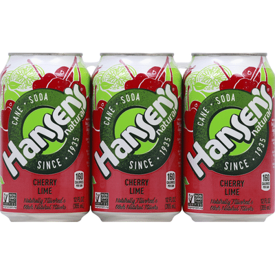Hansen's Cherry Lime Can