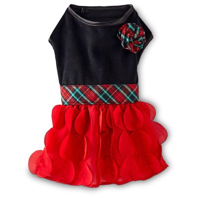 Petco Holiday Party Dog Dress Large