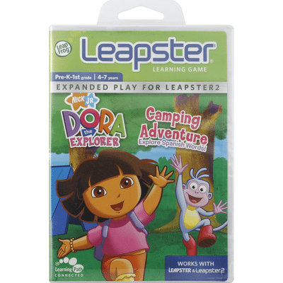 Leapster Learning Game Nick Jr Dora The Explorer Camping Adventure 1 Each Instacart