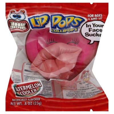 Lip Pops Lollipops, Watermelon Cooler