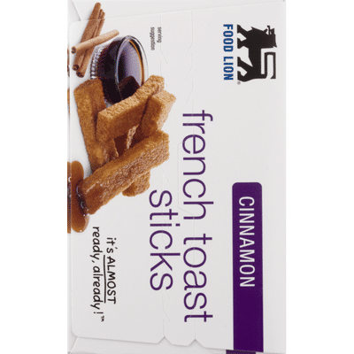 Food Lion Toast Sticks, French, Cinnamon