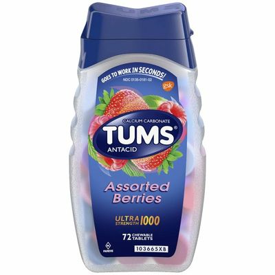 Tums Chewable Antacid Tablets
