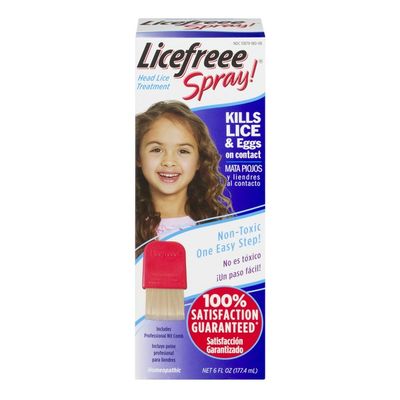 Licefreee Head Lice Treatment Non Toxic 6 Oz Instacart