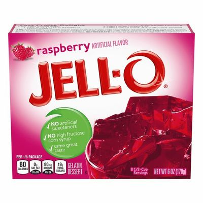 Jell-O Raspberry Gelatin Dessert