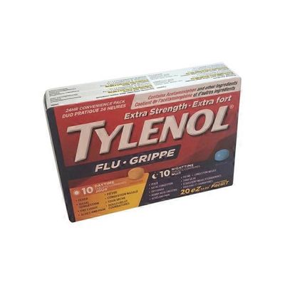 Tylenol Flu Extra Strength Combo Daytime & Nightime