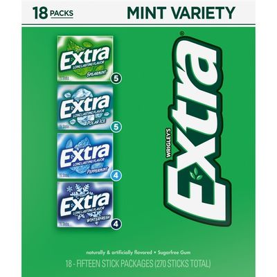 Extra Mint Gum Variety Box