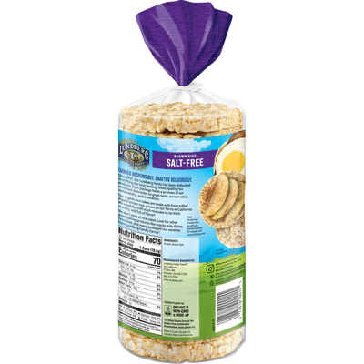 Lundberg Family Farms Brown Rice Organic Rice Cakes Salt-Free