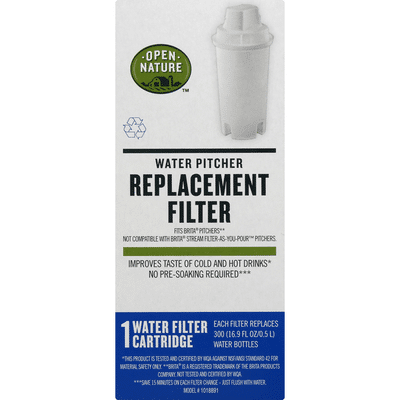 Open Nature Replacement Filter, Water Pitcher