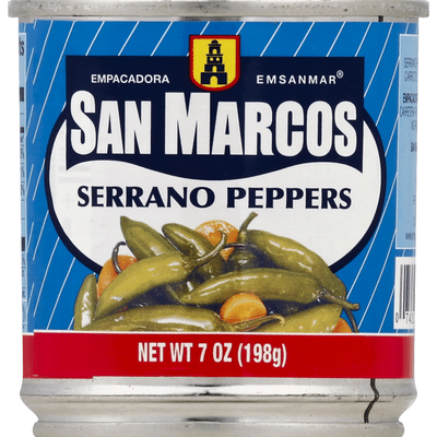 San Marcos Serrano Peppers